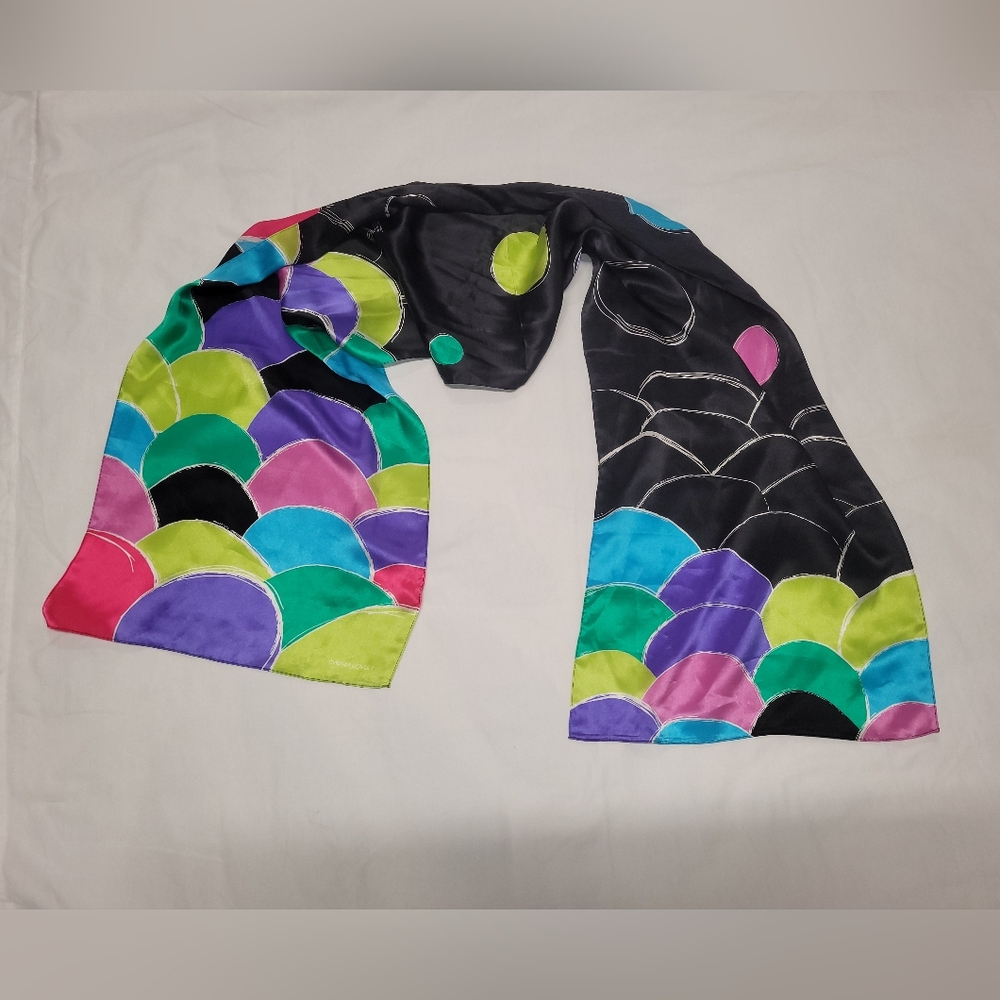 Cynthia Rowley Multicolor Silk Scarf